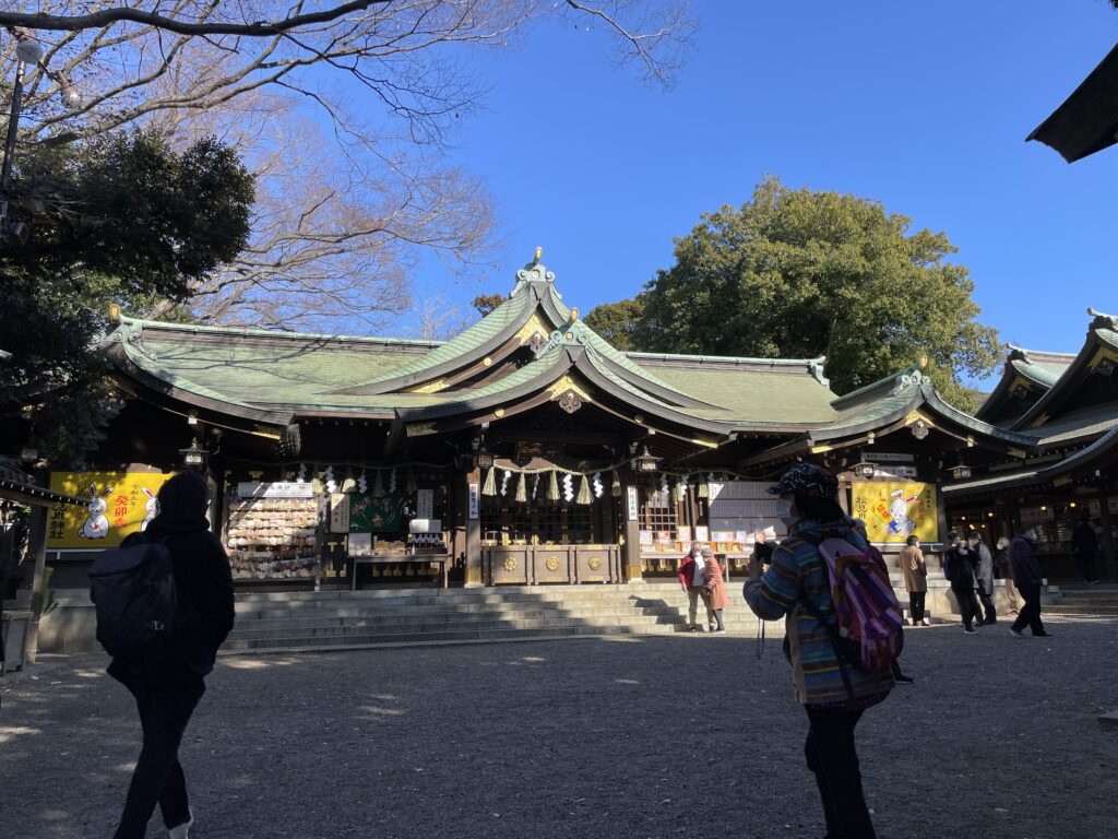 新検見川神社　本殿