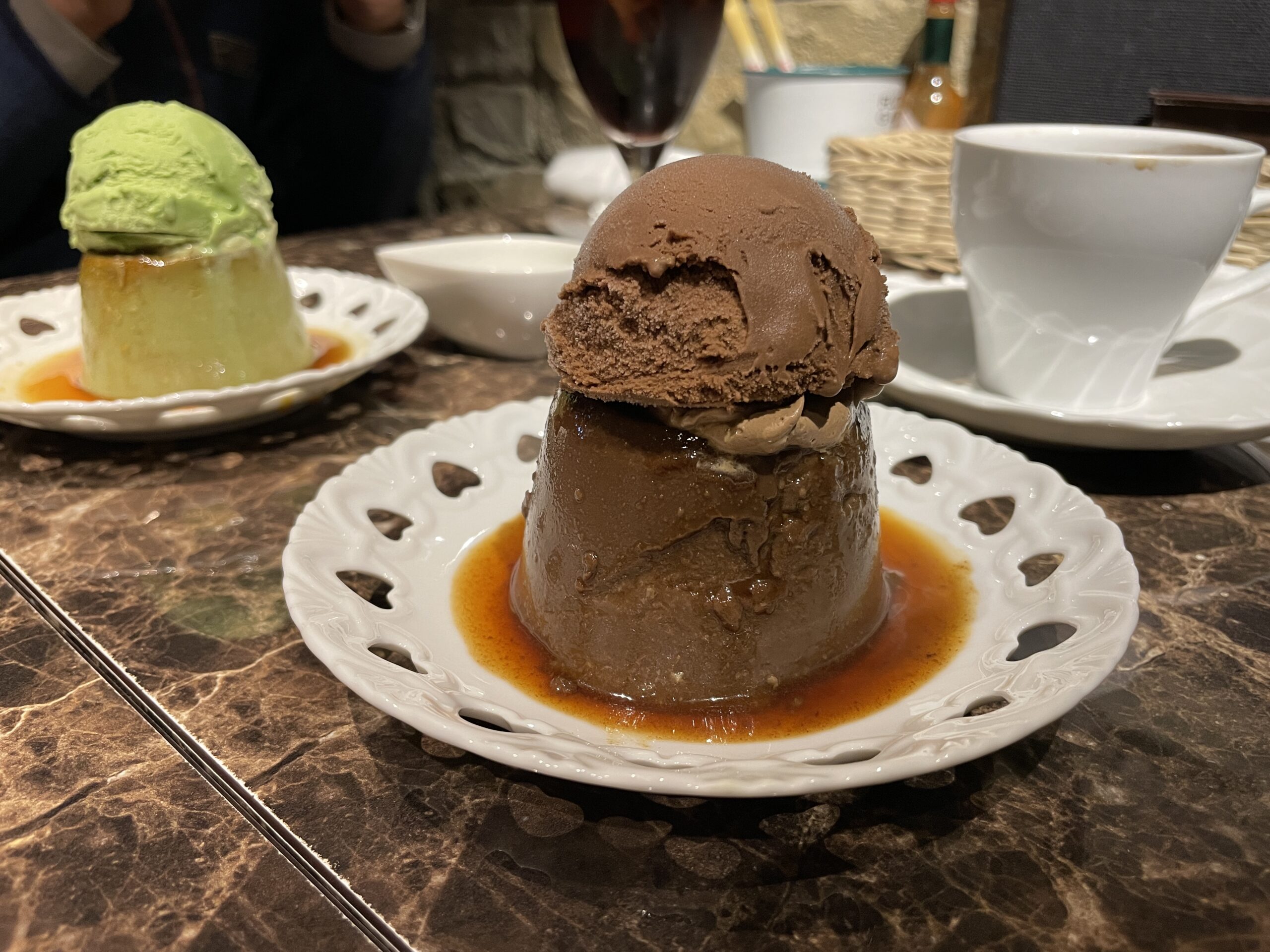 禁断のチーズプリンアイス