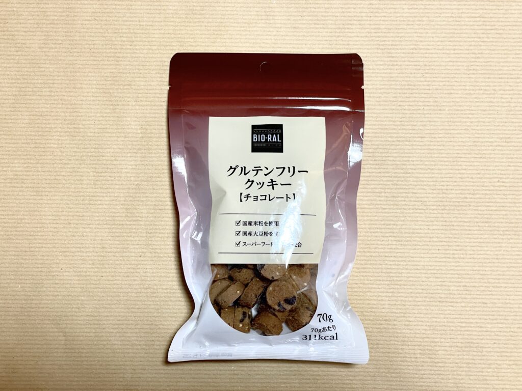 グルテンフリークッキーチョコレート