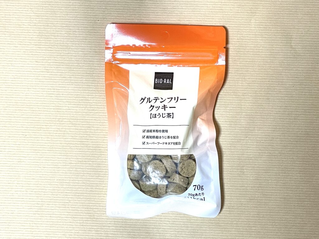 グルテンフリークッキーほうじ茶