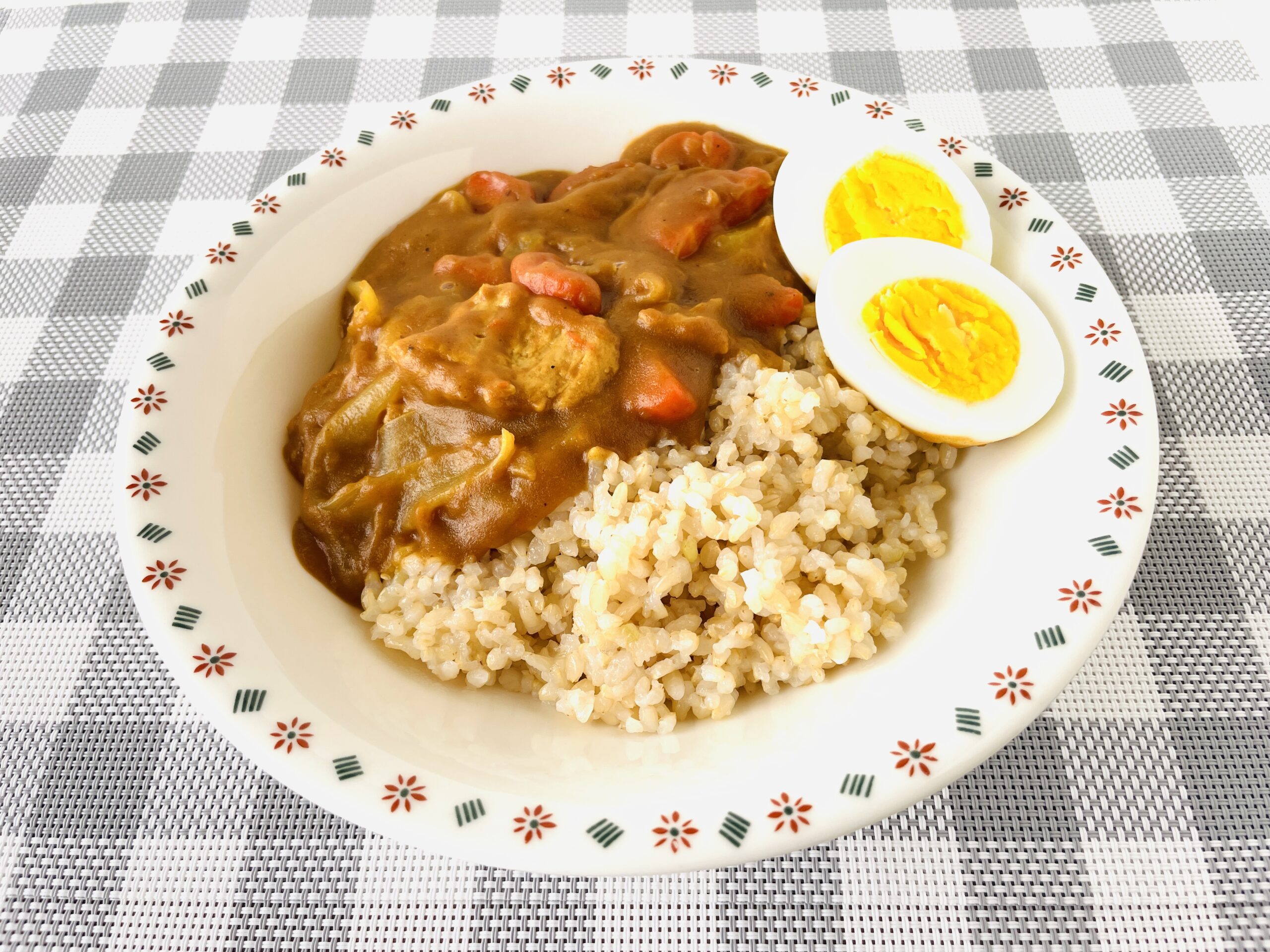 大豆ミートでカレーライス