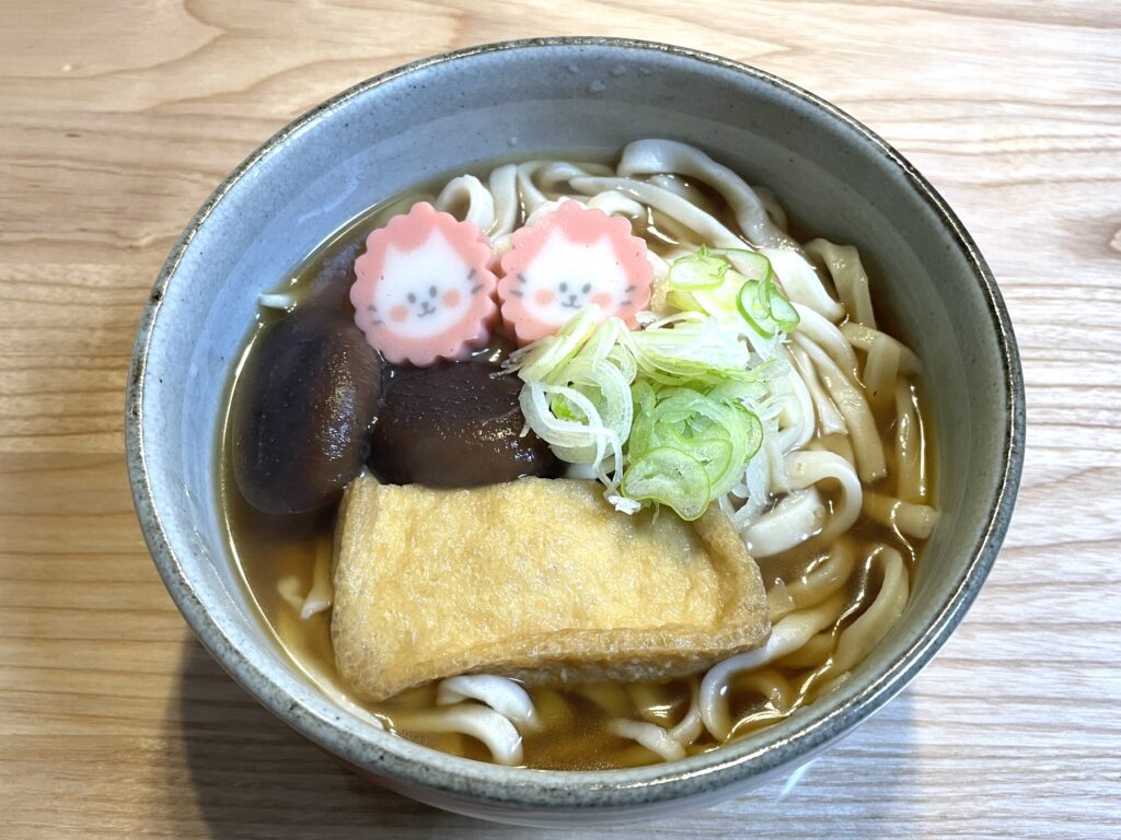 暖かい手打ちうどん