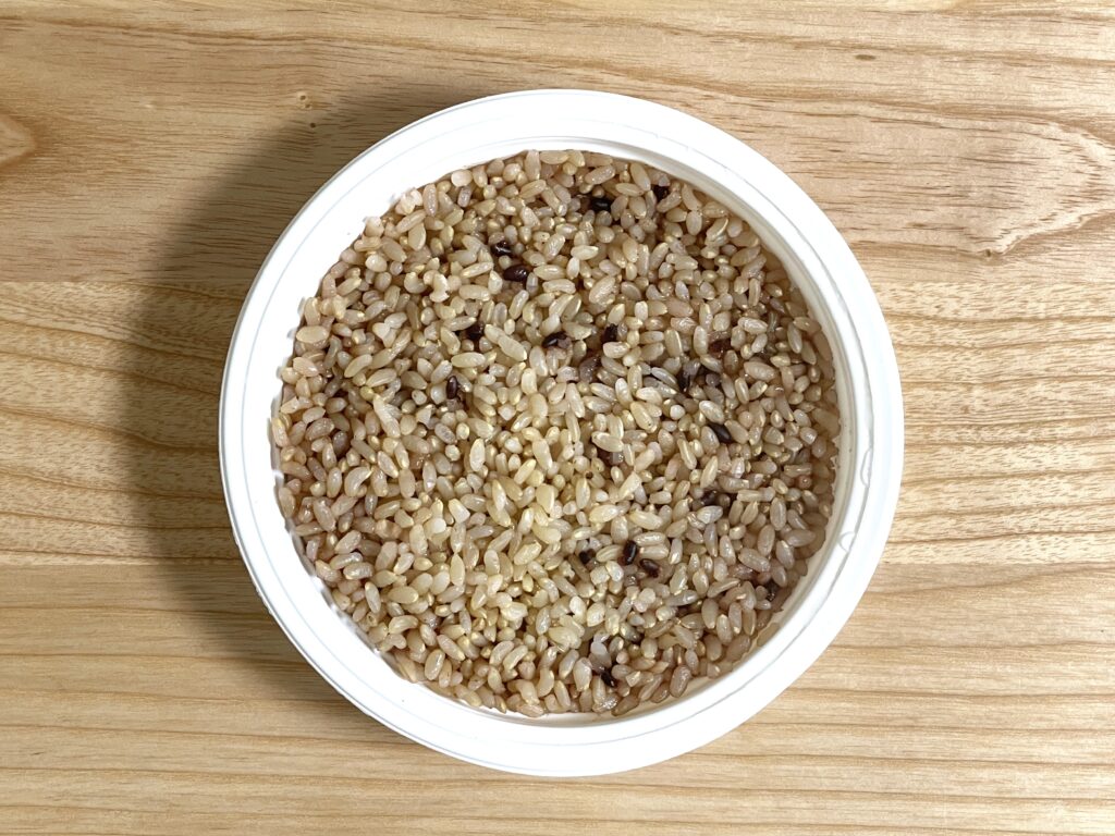 玄米と黒米ごはん