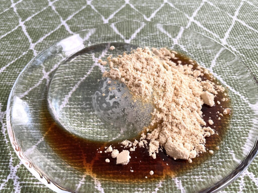 水まんじゅう出来上がり