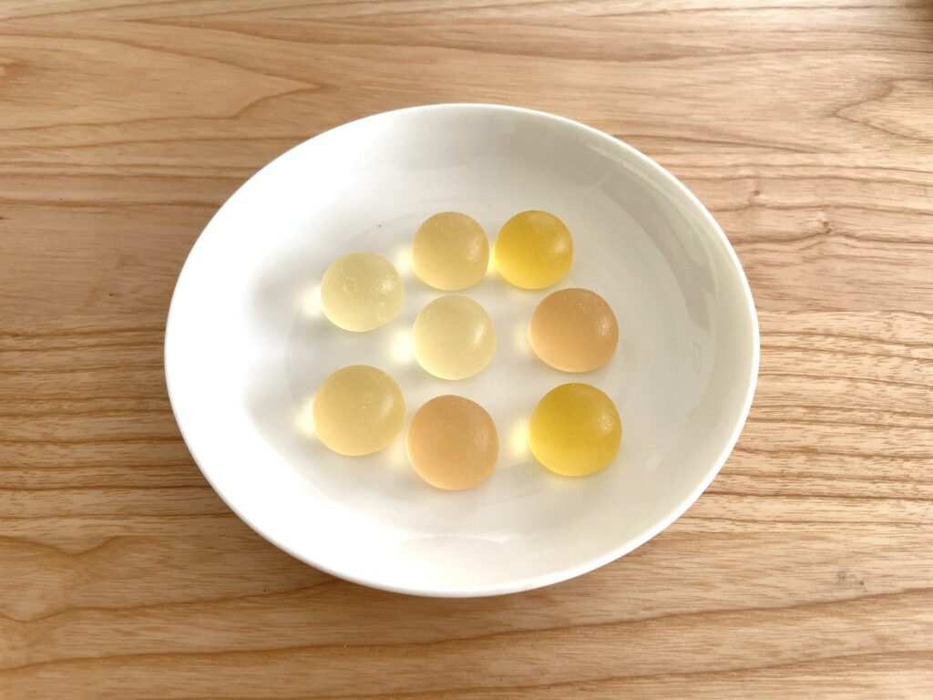 『BIO-RAL』てんさい糖使用のグミ