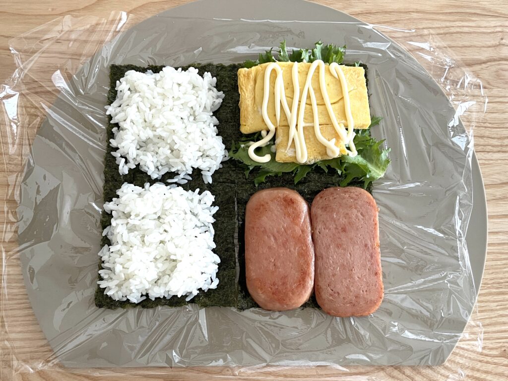 パタパタ折りたたみ『おにぎらず』
