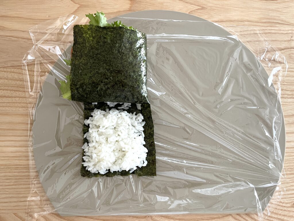 パタパタ折りたたみ『おにぎらず』