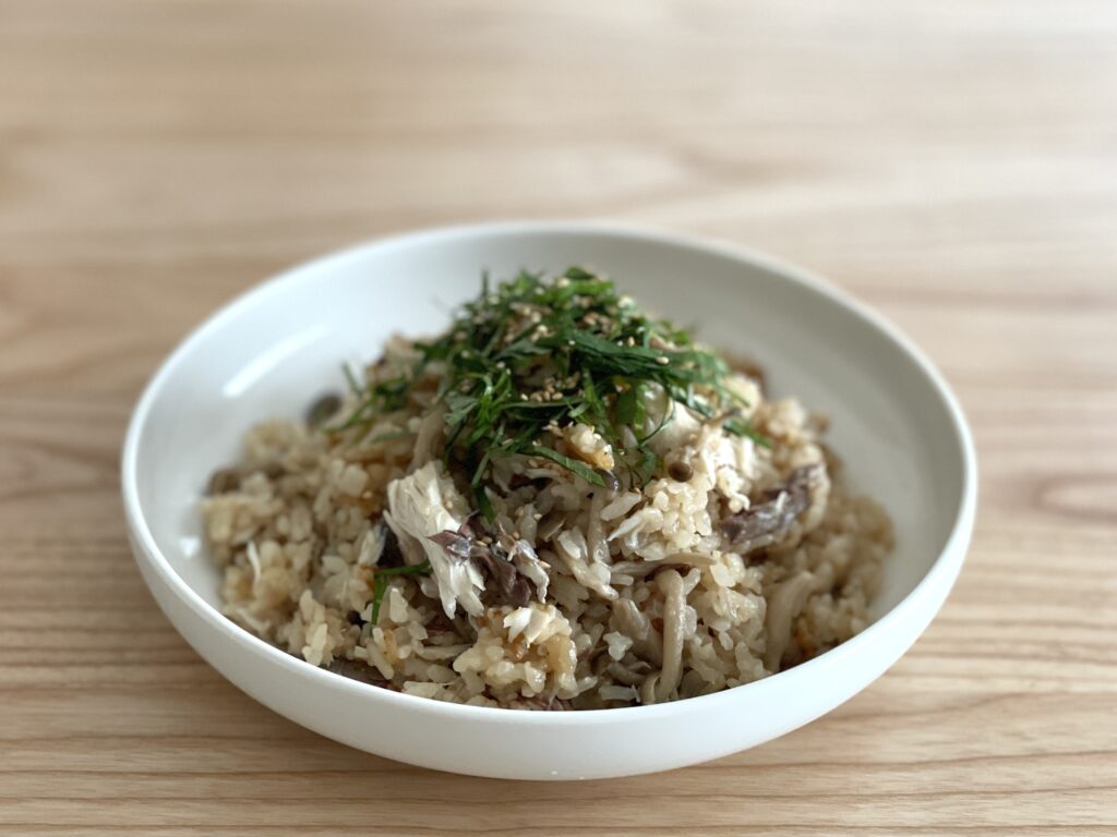冷凍サバご飯